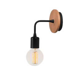 Opviq Dartini - MR - 735 Lámpara de pared industrial negra